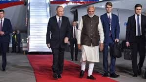 پیوٹن دو روزہ دورے پر بھارت پہنچ گئے
