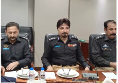 کورنگی صنعتی علاقے میں امن و امان کا قیام اولین ترجیح ہے ،فدا حسین جانوری