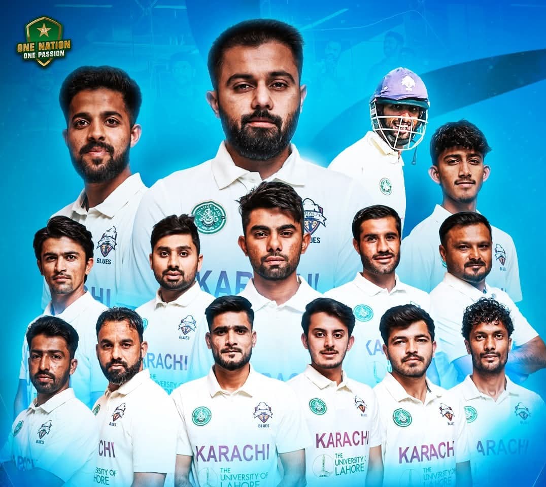 کراچی بلیوز نے دسویں بار قائداعظم ٹرافی جیت لی، سیالکوٹ کو 218 رنز سے شکست