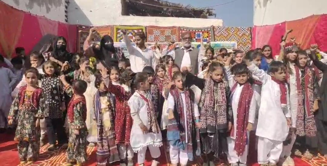 سانگھڑ : ممتاز اکیڈمی میں سندھ ثقافتی دن کی رنگارنگ تقریب  کاانعقاد
